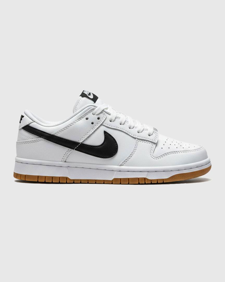 NIKE SB LOW DUNK WHITE GUM SHOES