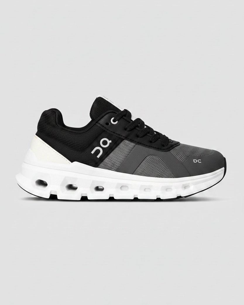 ON CLOUDRUNNER GREY-BLACK SHOES