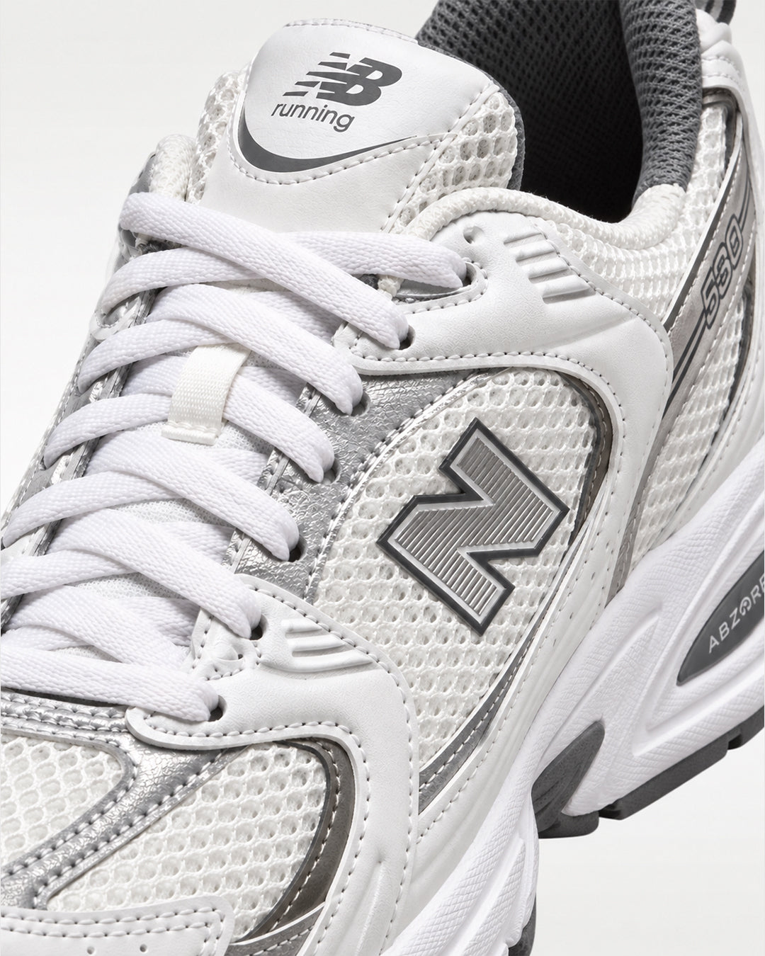 NB 530 WHITE-GREY PRO SHOES