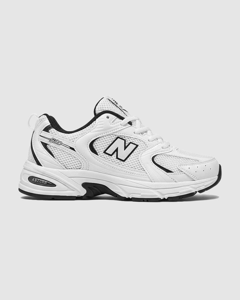 NB 530 WHITE-BLACK PRO SHOES