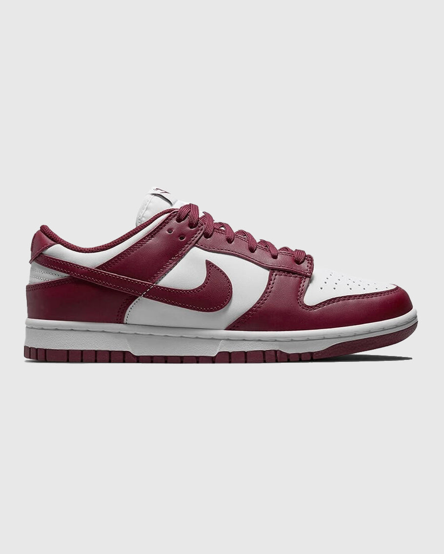 NIKE LOW DUNK TEAM RED SHOES
