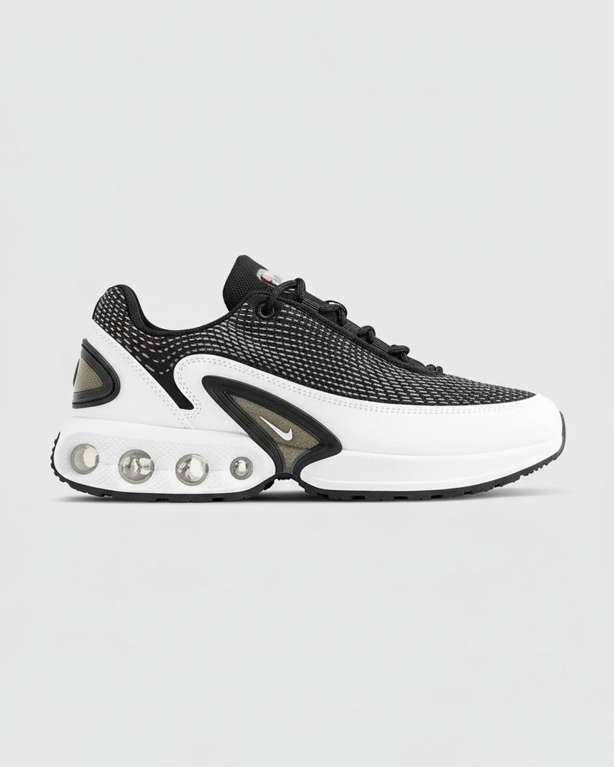 NIKE AIR MAX DN BLACK-WHITE SHOES