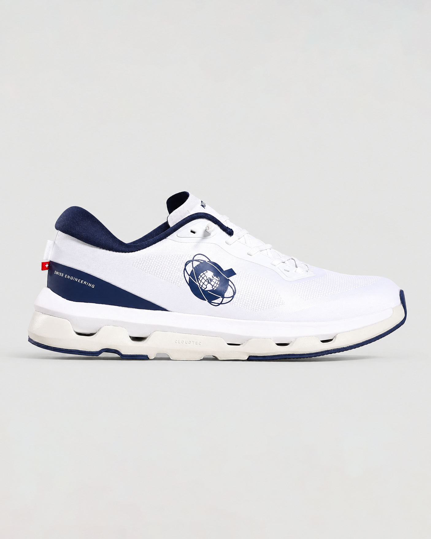 ON X KITH CLOUDZONE WHITE-DEEPBLUE SHOES