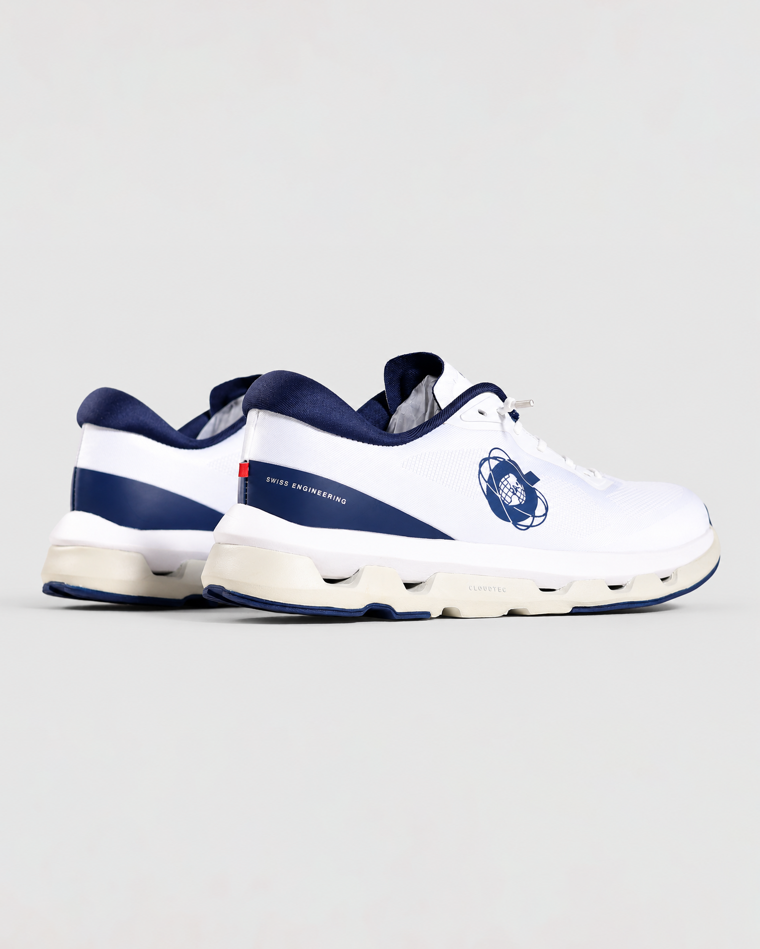 ON X KITH CLOUDZONE WHITE-DEEPBLUE SHOES