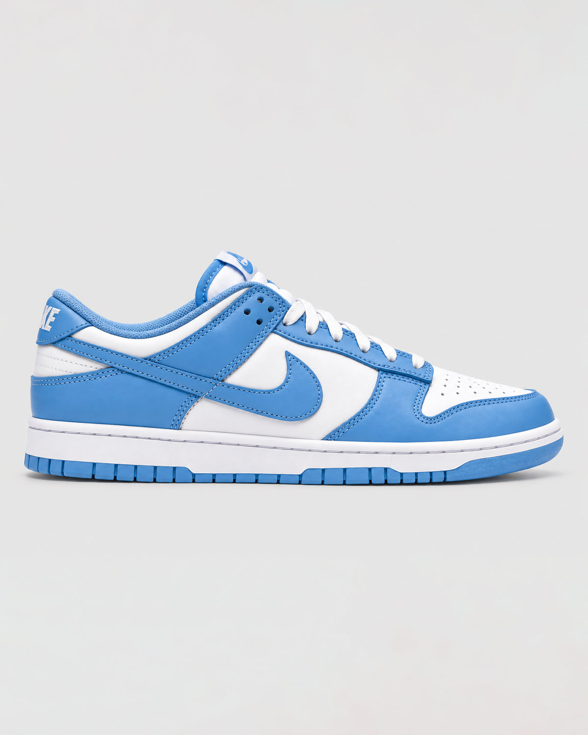 NIKE LOW DUNK WHITE BLUE SHOES