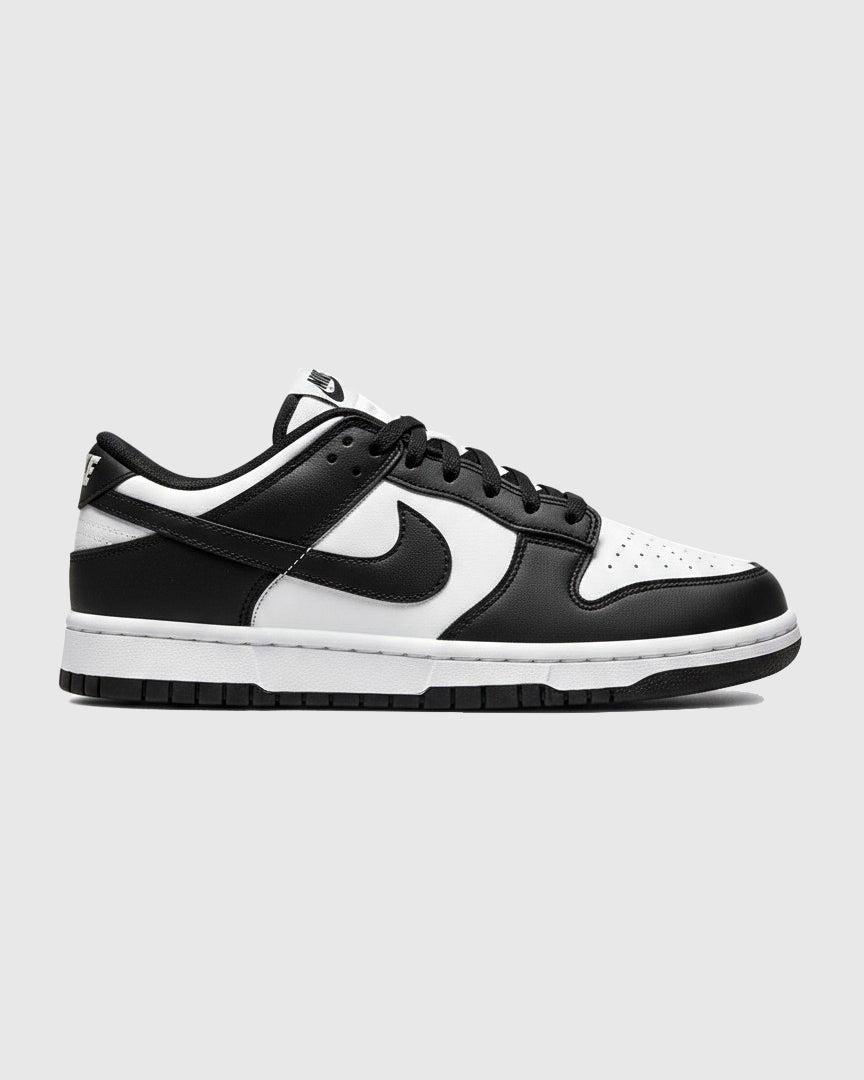 NIKE LOW DUNK BLACK-WHITE SHOES