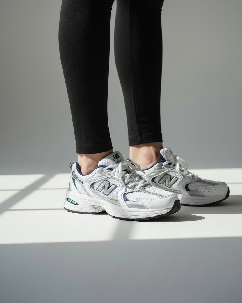 NB 530 Indigo White-Navy Shoes