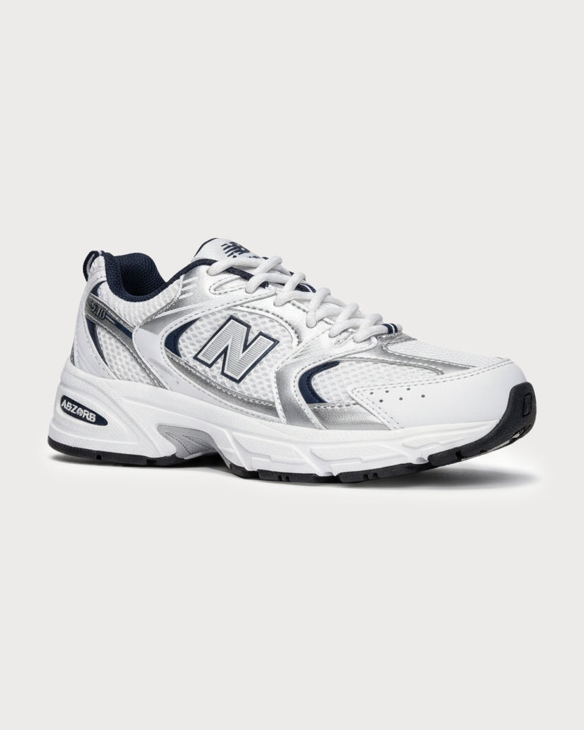 NB 530 Indigo White-Navy Shoes