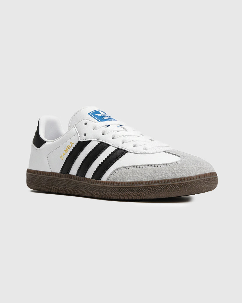 ADIDAS SAMBA WHITE-BLACK SHOES