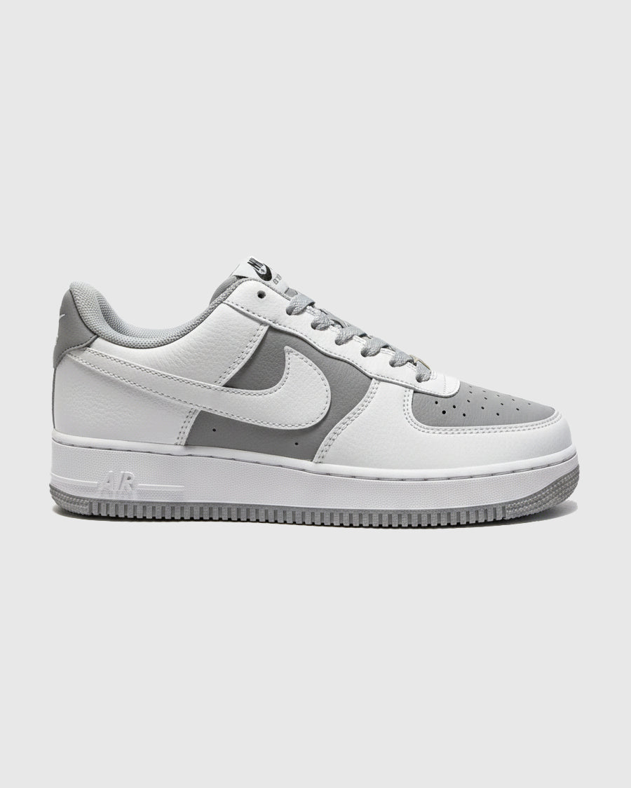 NIKE AIR FORCE 1 WHITE-GREY SHOES