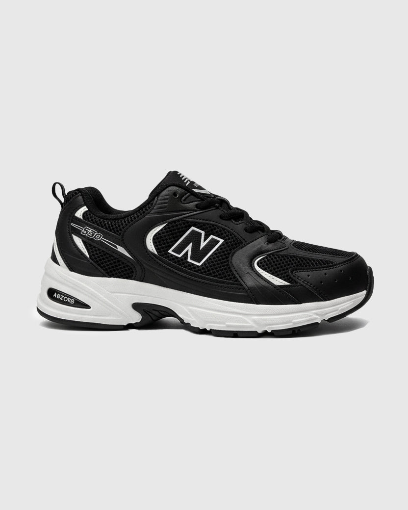 NB 530 Indigo Black-White Shoes