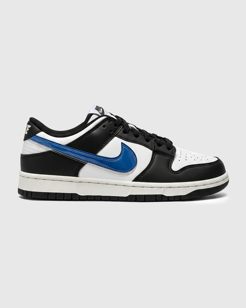 NIKE LOW DUNK BLACK-BLUE SHOES