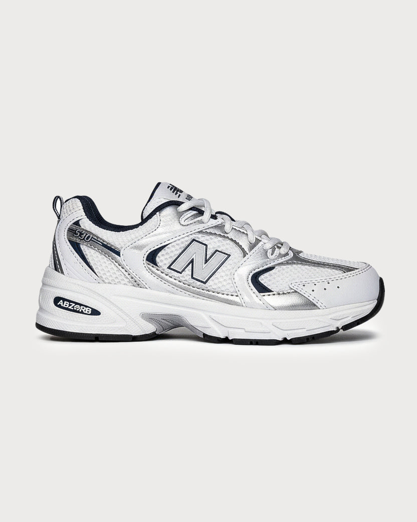 NB 530 Indigo White-Navy Shoes