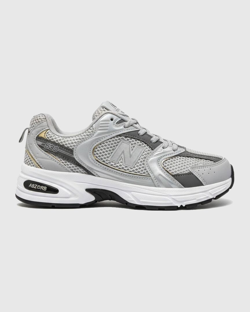 NB 530 LIGHT GREY SHOES