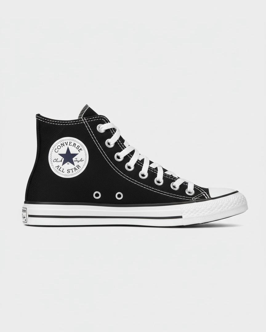 CONVERSE CHUCK TAYLOR ALL STAR HIGH TOP SNEAKERS IN BLACK SHOES