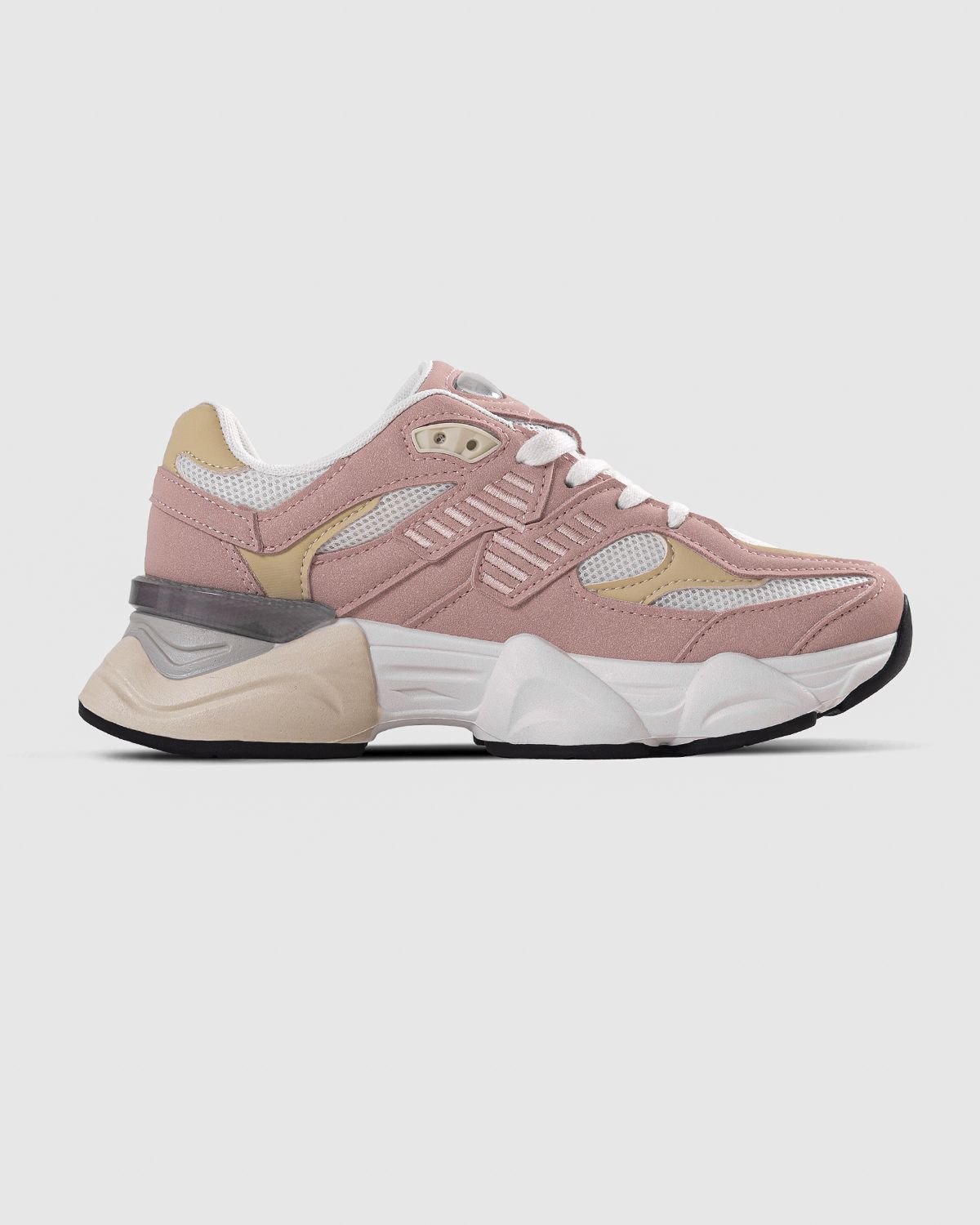 NB 9060 MUSHROOM WHITE-PINK SHOES