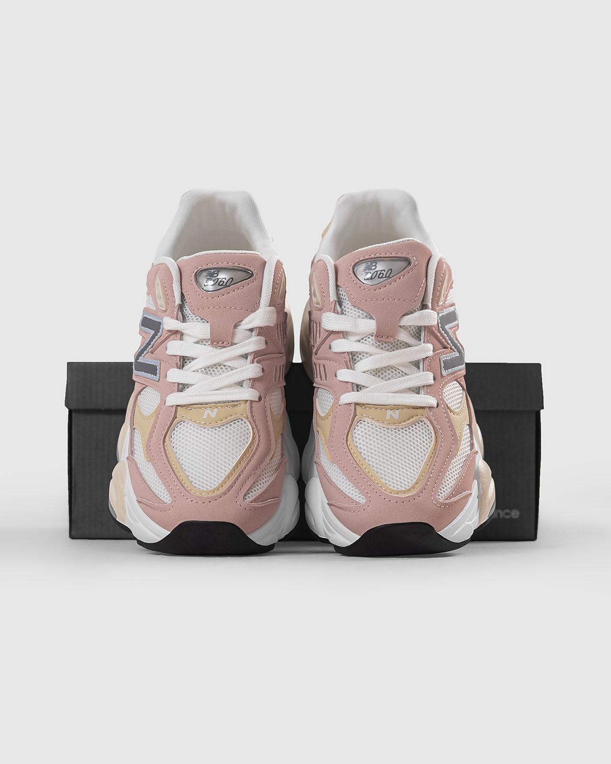 NB 9060 MUSHROOM WHITE-PINK SHOES