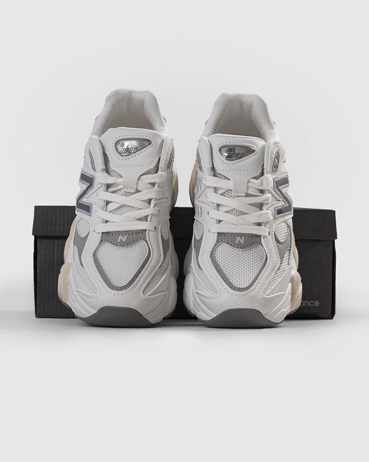 NB 9060 WHITE-LIGHT GREY SHOES