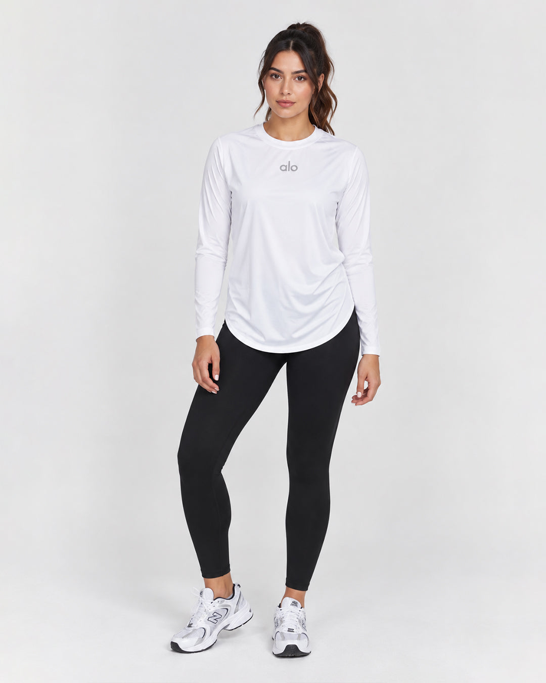 ALO 01 EDITION WHITE LONG SLEEVE