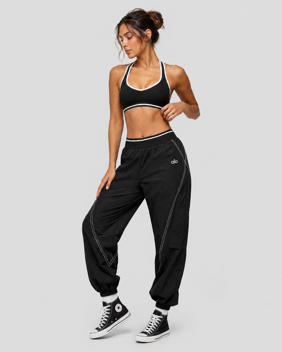ALO SOFT BLACK PANT