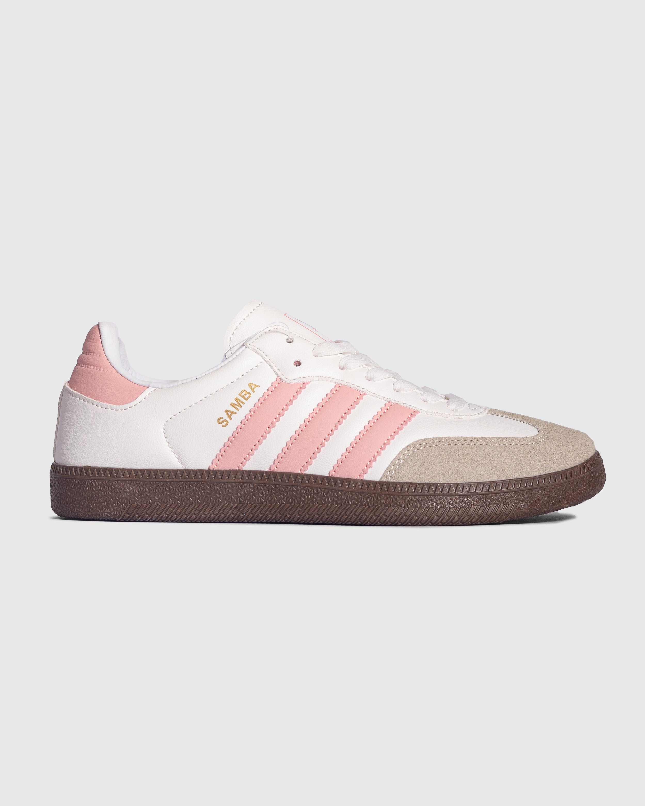 ADIDAS SAMBA WHITE-PINK SHOES