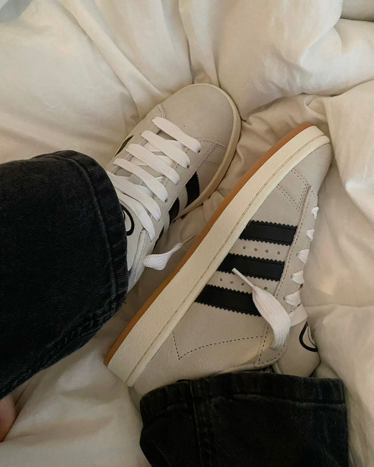 CAMPUS GREY-BLACK SHOES