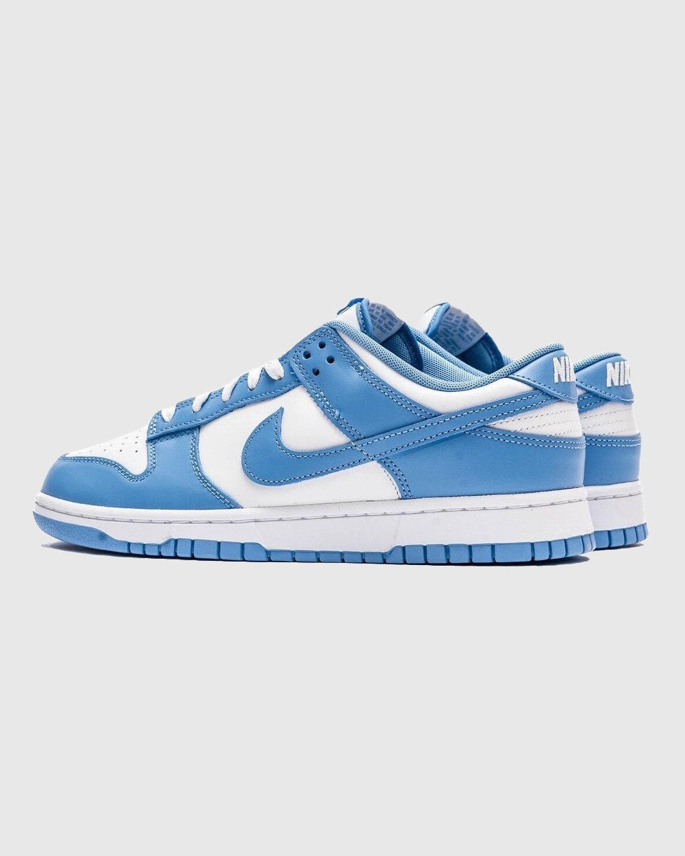 NIKE LOW DUNK WHITE BLUE SHOES
