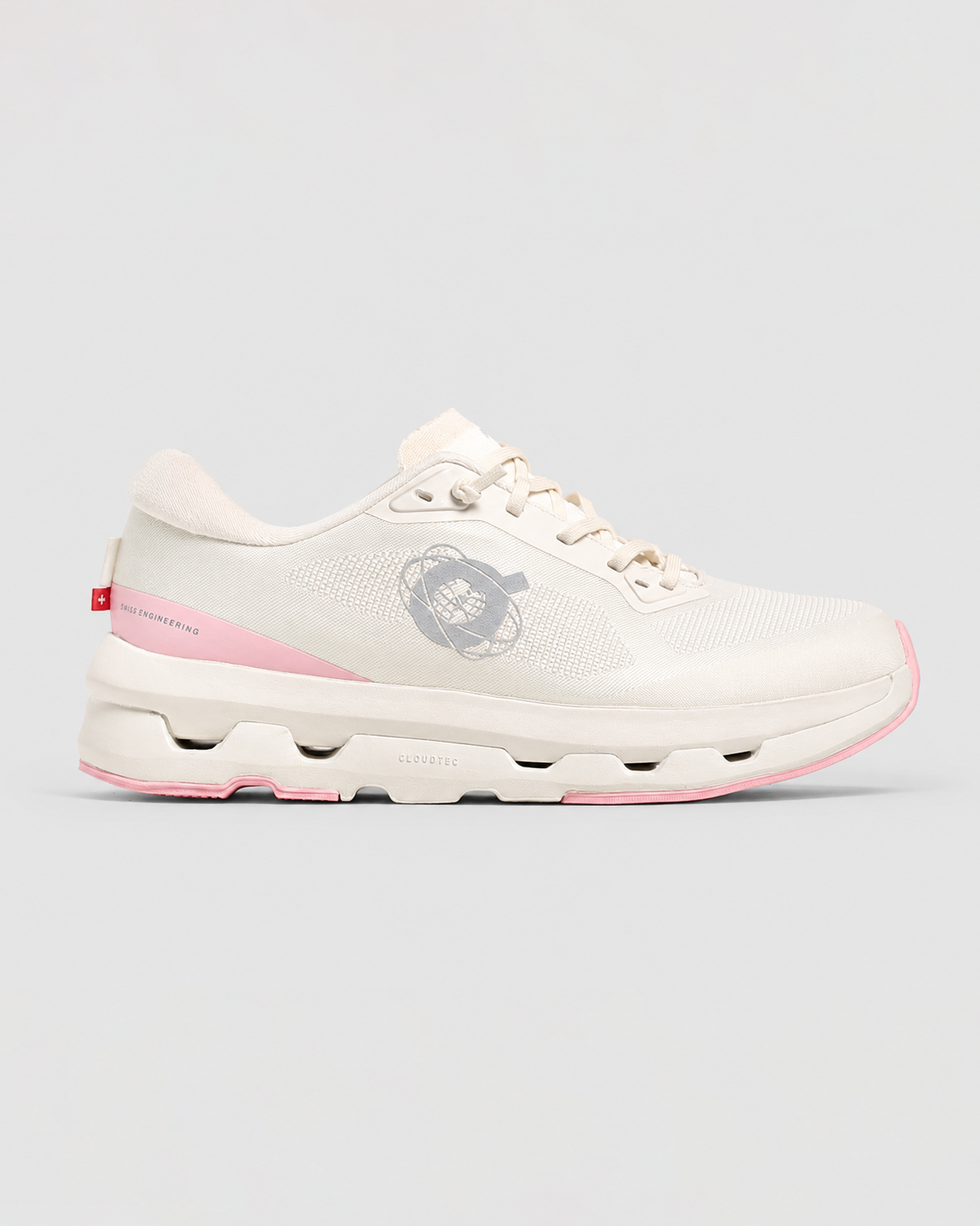 ON X KITH CLOUDZONE WHITE-PINK SHOES