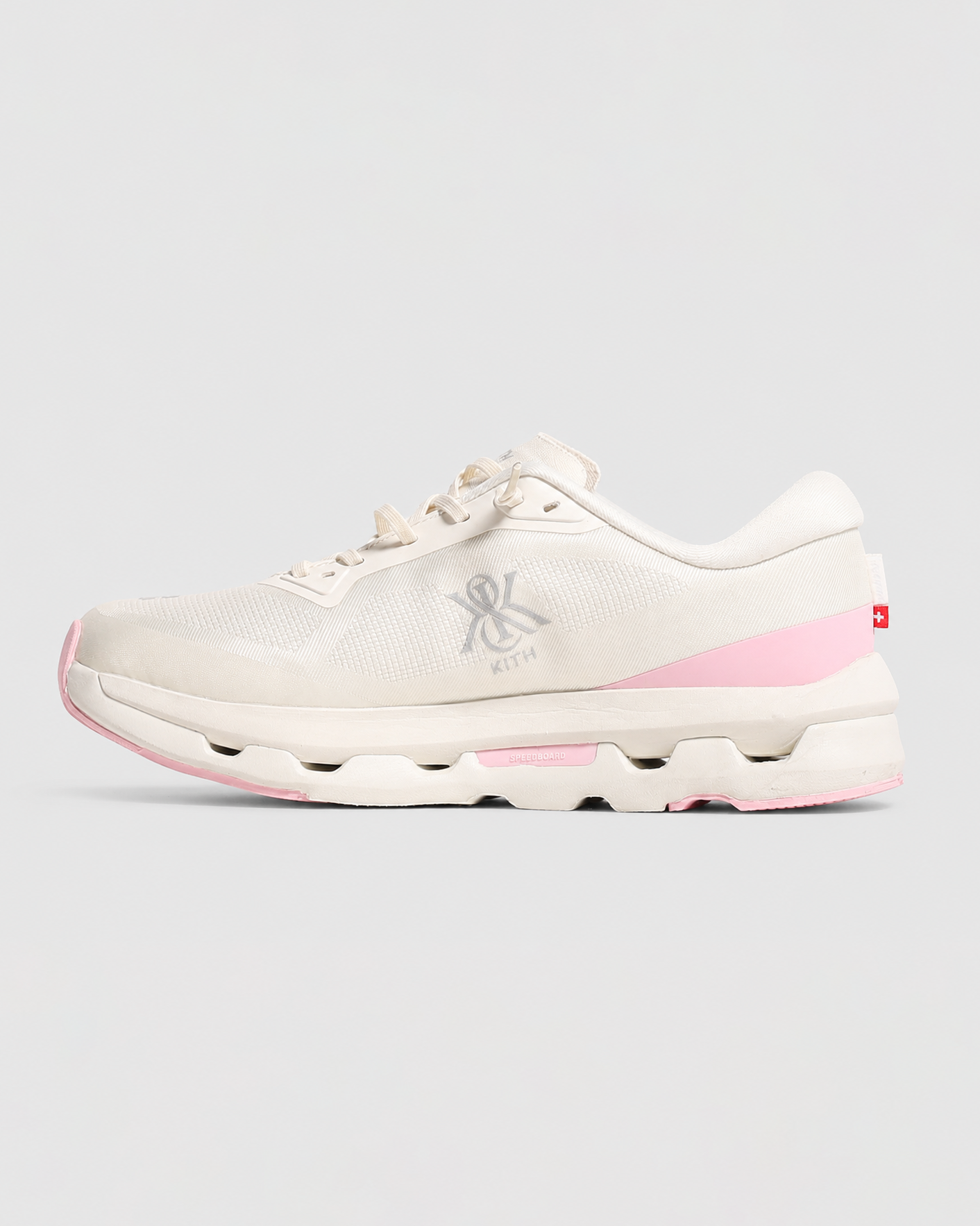 ON X KITH CLOUDZONE WHITE-PINK SHOES