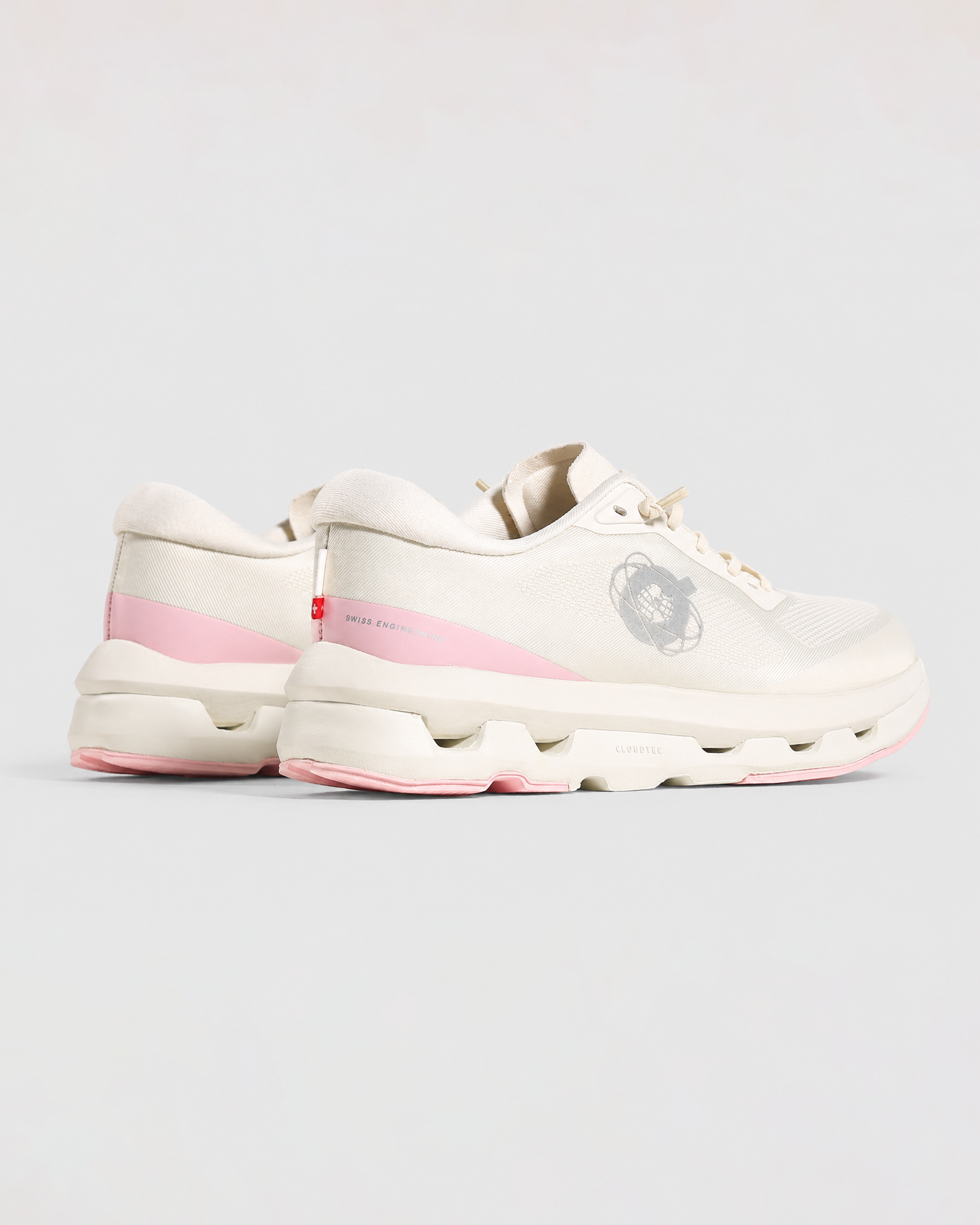 ON X KITH CLOUDZONE WHITE-PINK SHOES