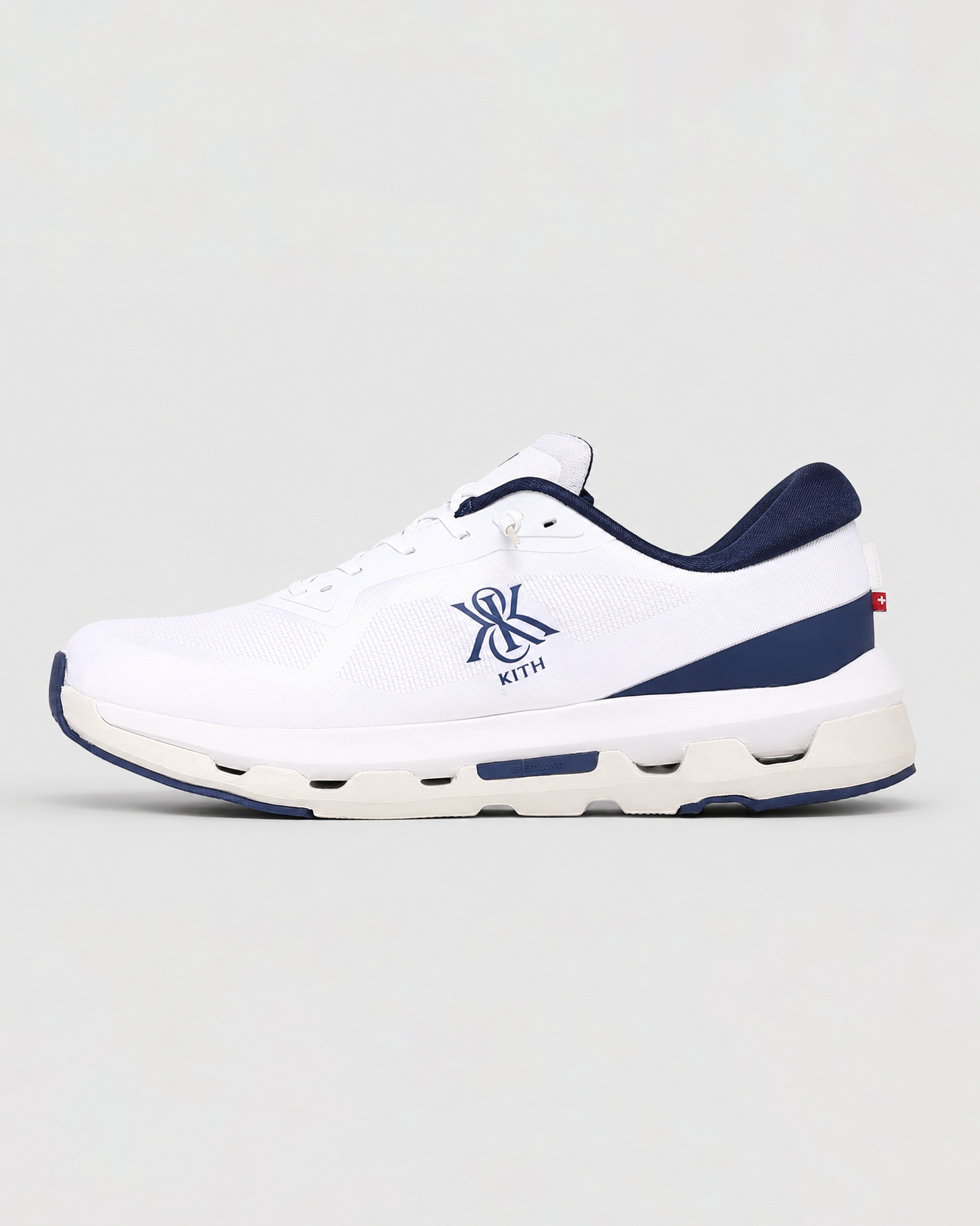 ON X KITH CLOUDZONE WHITE-DEEPBLUE SHOES
