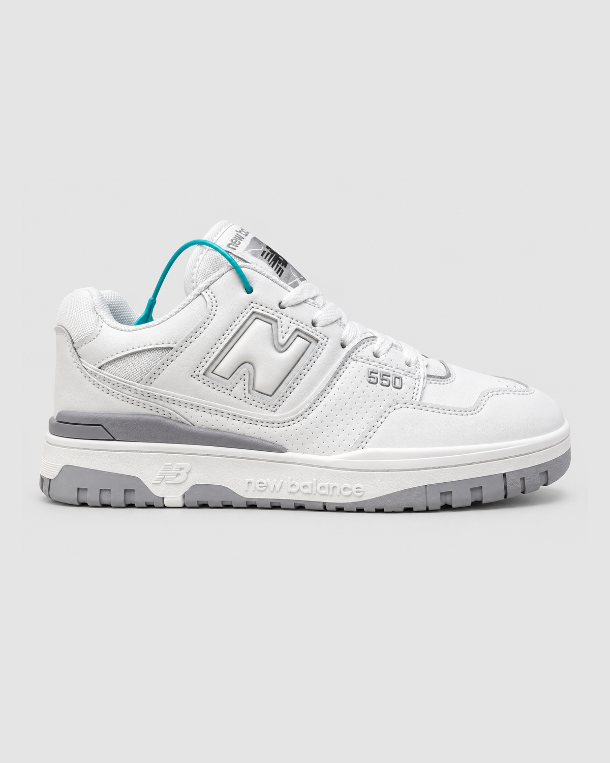 NB 550 WHITE L. GREY SHOES