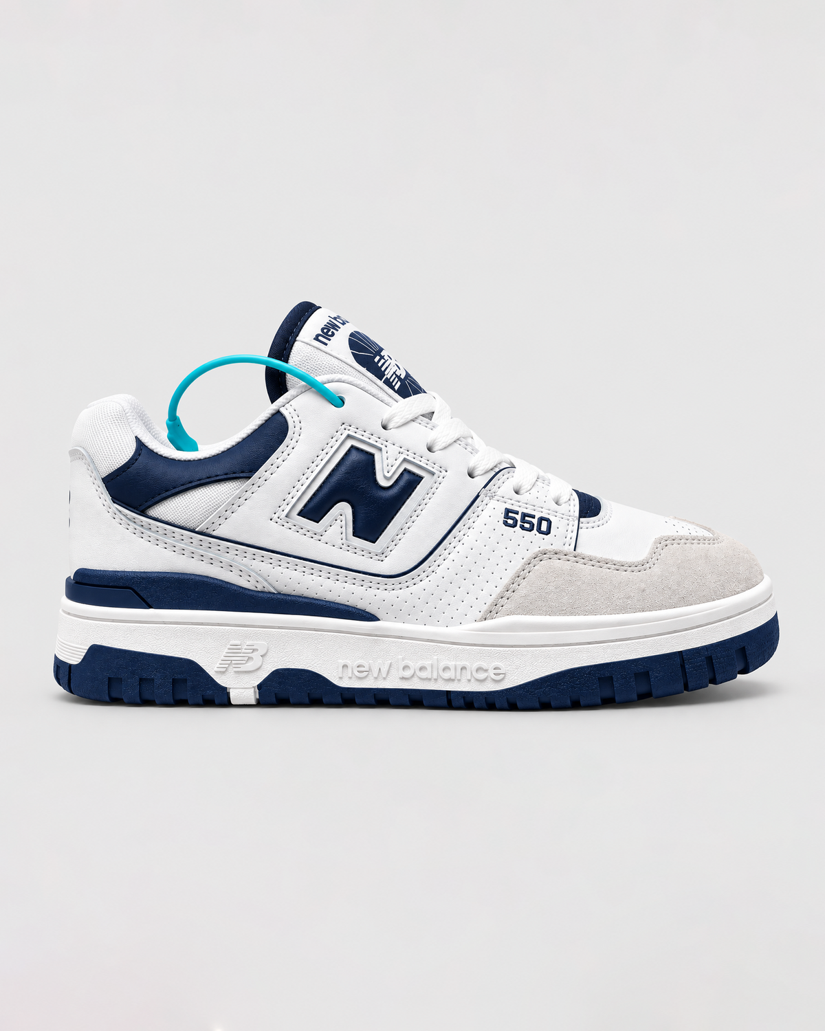 NB 550 WHITE NAVY SHOES