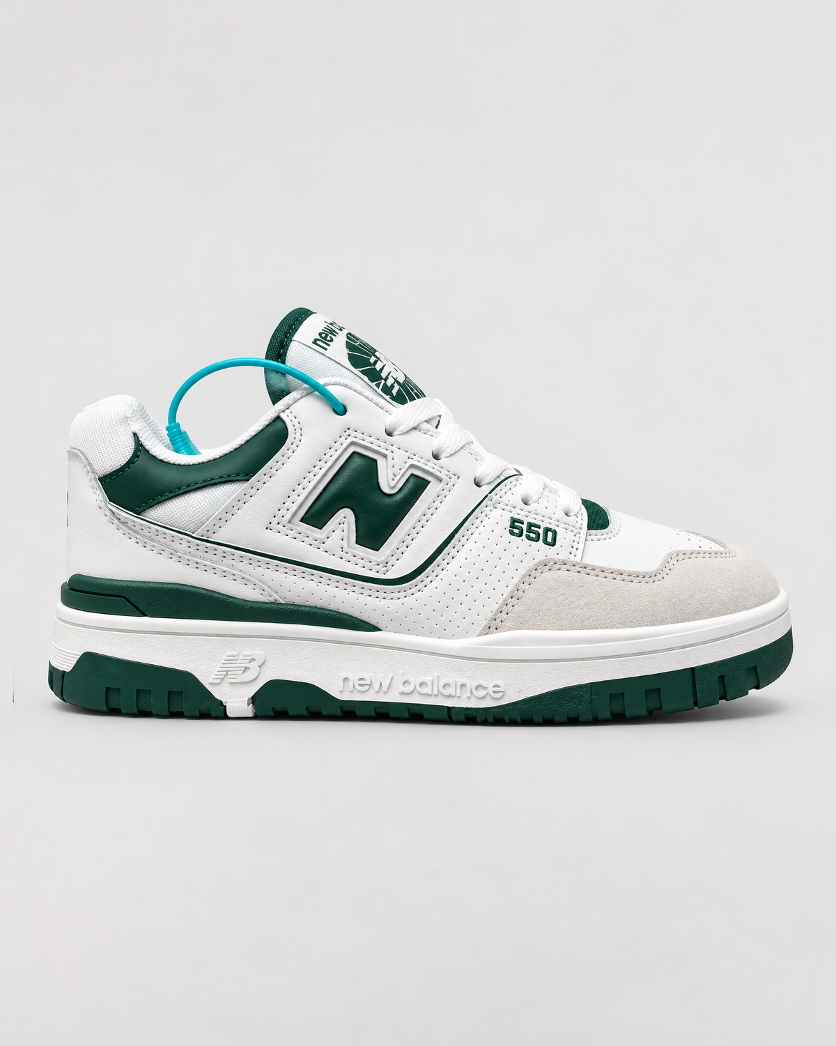 NB 550 WHITE GREEN SHOES