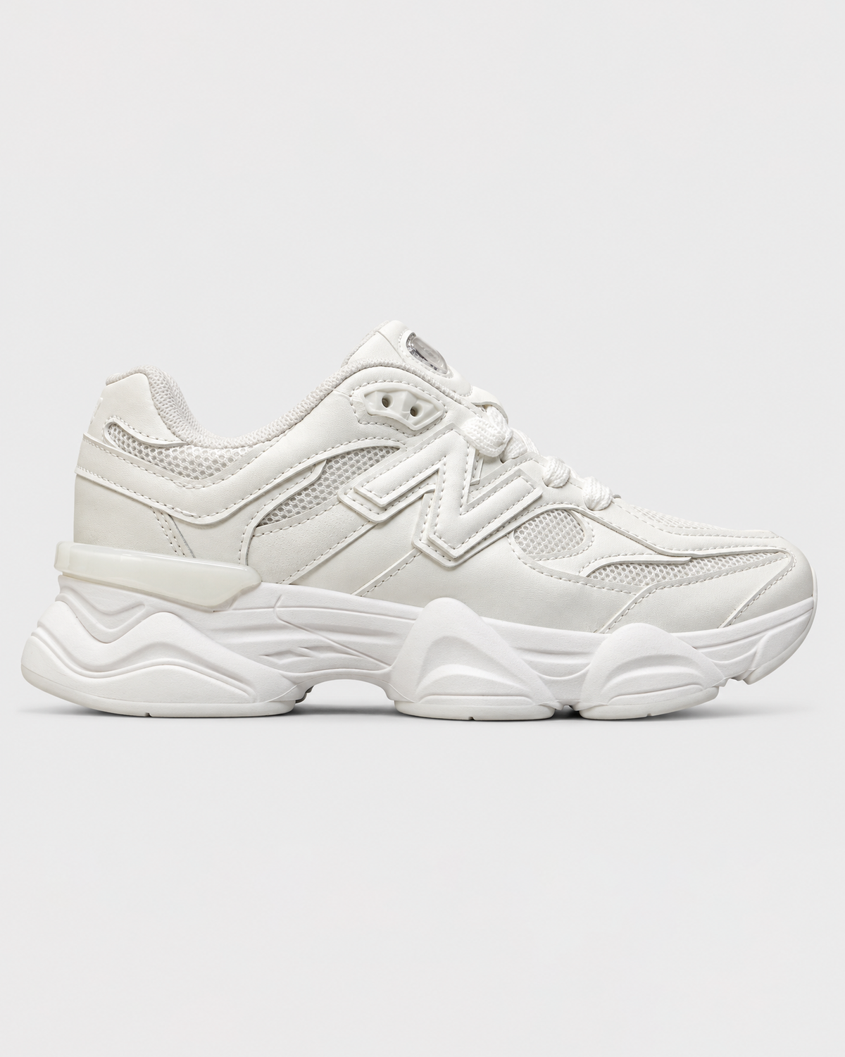 NB 9060 ALL WHITE SHOES