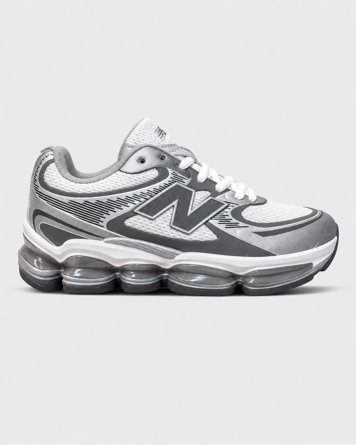 NB ABZORB WHITE GREY 2000 SHOES