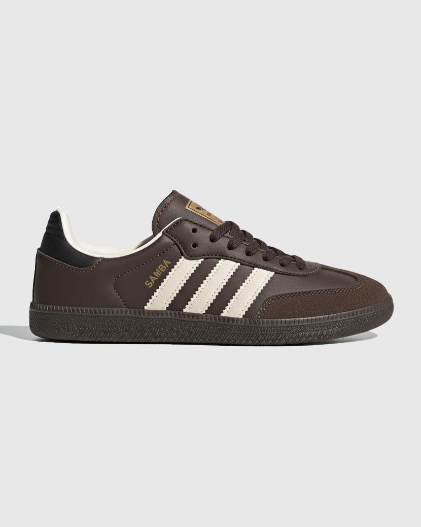 ADIDAS SAMBA BROWN SHOES