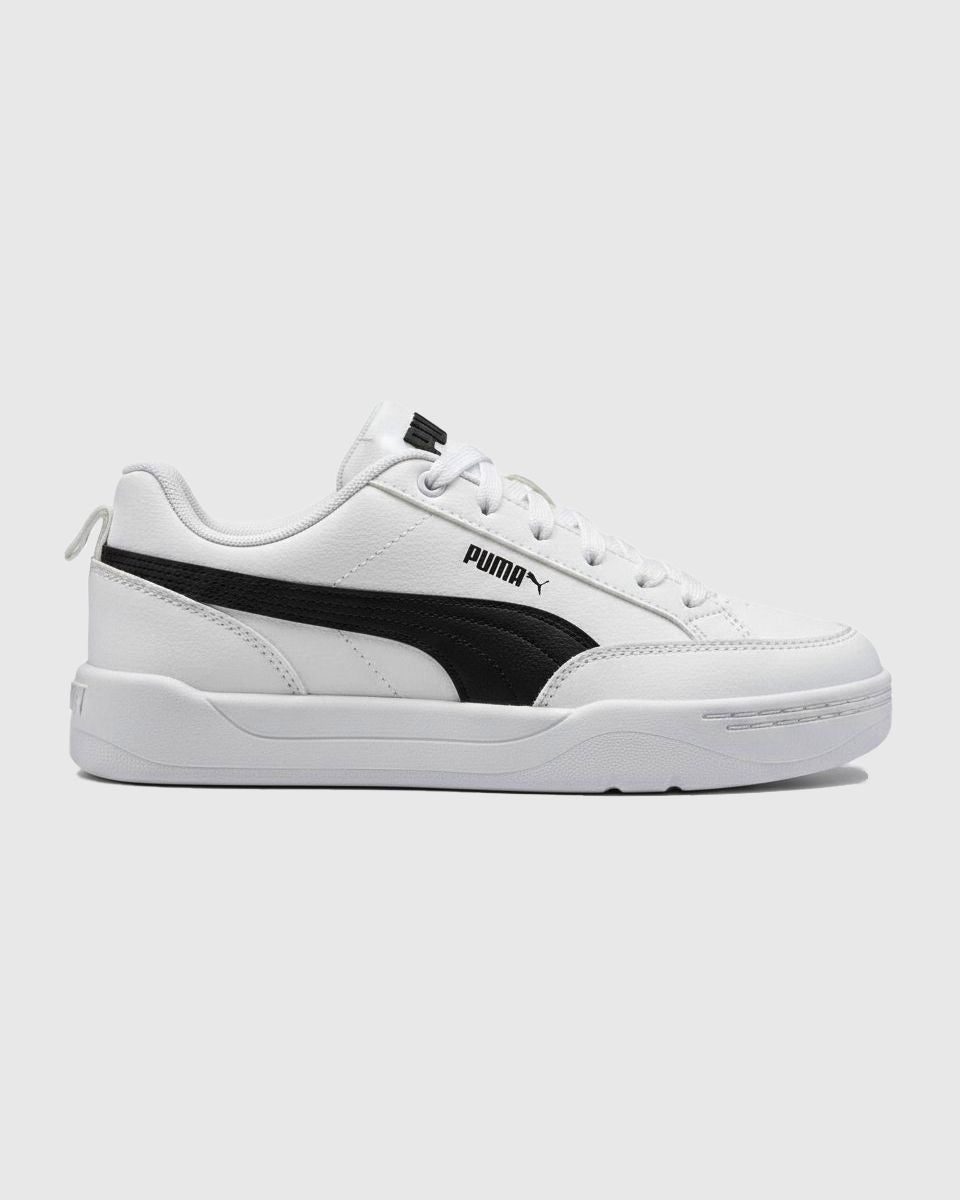 PUMA PARK LIFESTYLE WHITE-BLACK SHOES