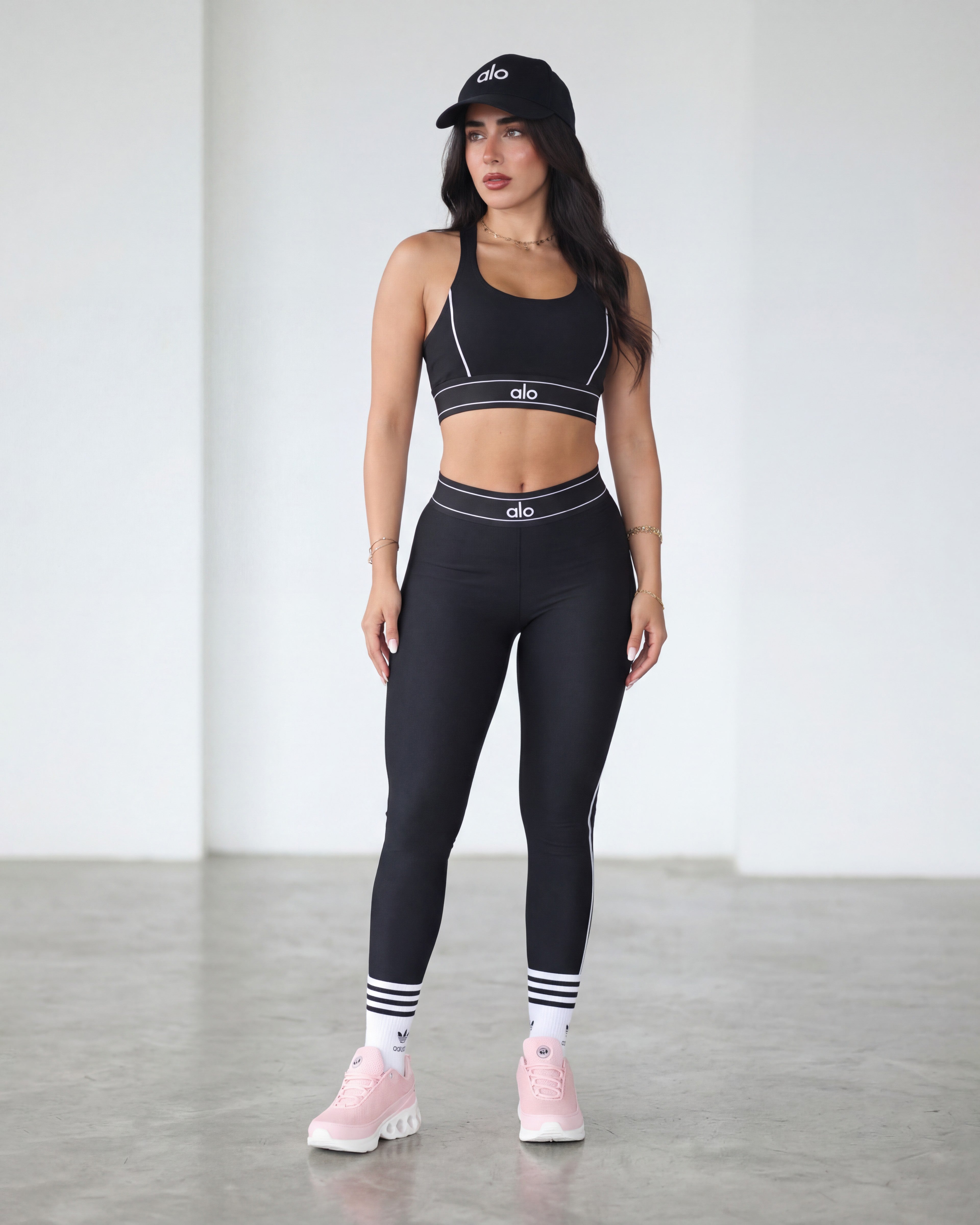 ALO CONTRAST BLACK SET