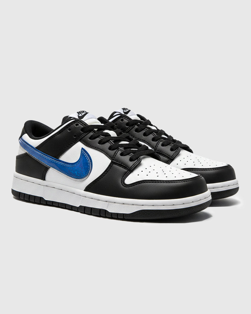 NIKE LOW DUNK BLACK-BLUE SHOES