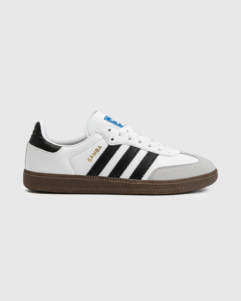 ADIDAS SAMBA WHITE-BLACK SHOES