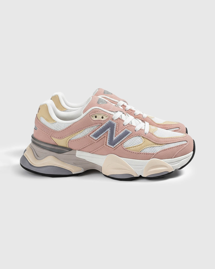 NB 9060 MUSHROOM WHITE-PINK SHOES